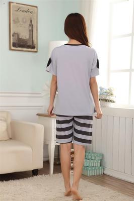 【BD193-204#廠家直銷 新款情侶時(shí)尚短袖 針織棉睡衣套裝 睡衣批發(fā)】價(jià)格,廠家,圖片,家居服、睡衣、浴袍,深圳公主琴服飾-